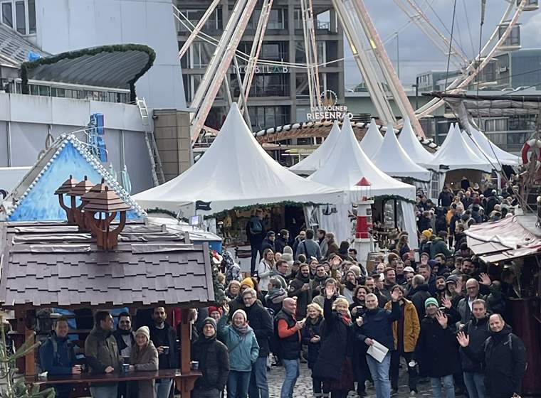 Unsere Weihnachtsfeier 2024 in Köln