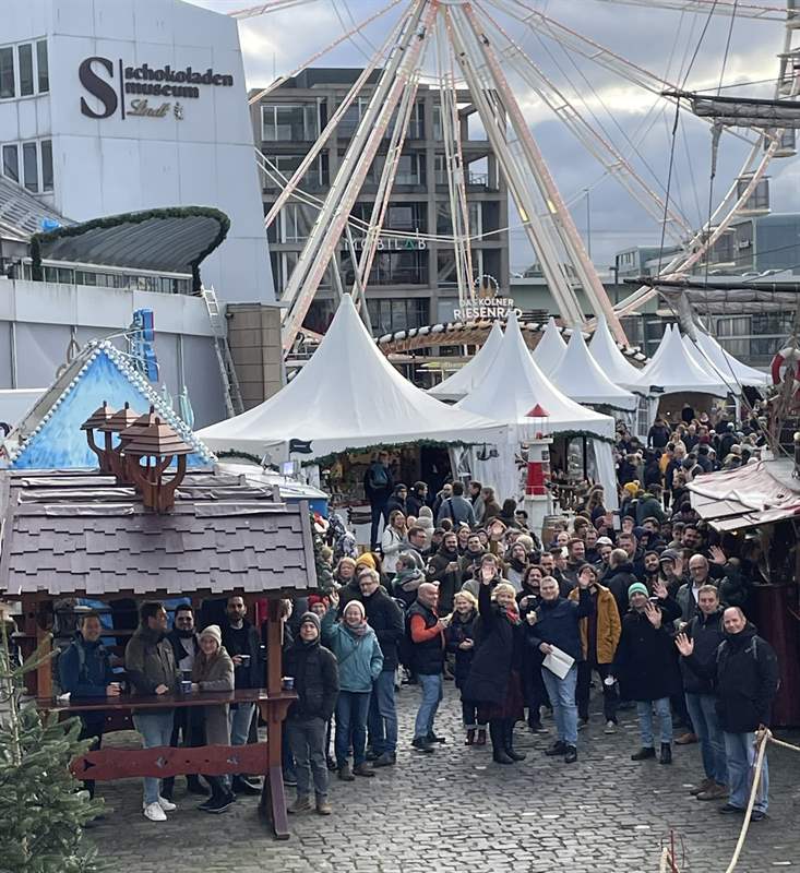 Unsere Weihnachtsfeier 2024 in Köln